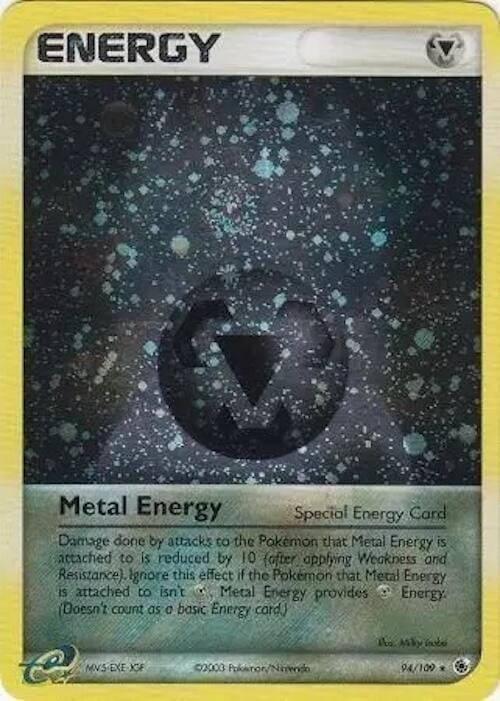 Metal Energy (094/109) (Special) - 94/109 [League & Championship Cards] Pokemon Single Pokémon  | Multizone: Comics And Games