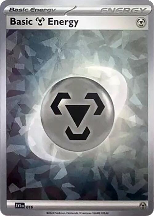 Basic Metal Energy (016) (Cracked Ice Holo) [Scarlet & Violet: Stellar Crown] Pokemon Single Pokémon  | Multizone: Comics And Games