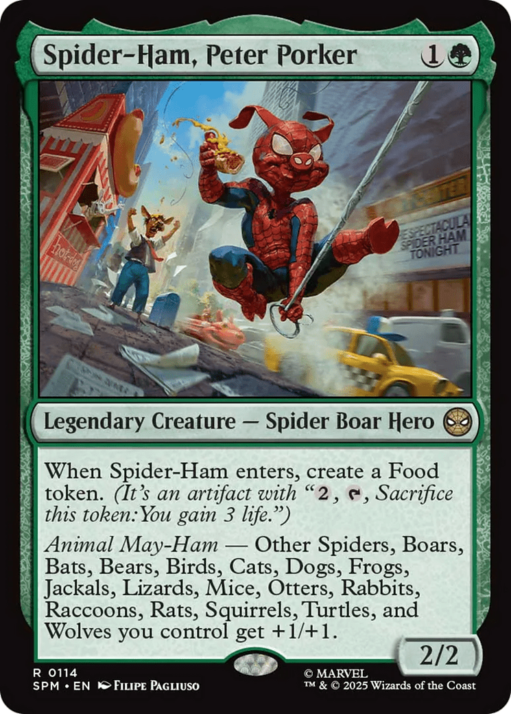 Spider-Ham, Peter Porker [Marvel's Spider-Man] MTG Single Magic: The Gathering  | Multizone: Comics And Games