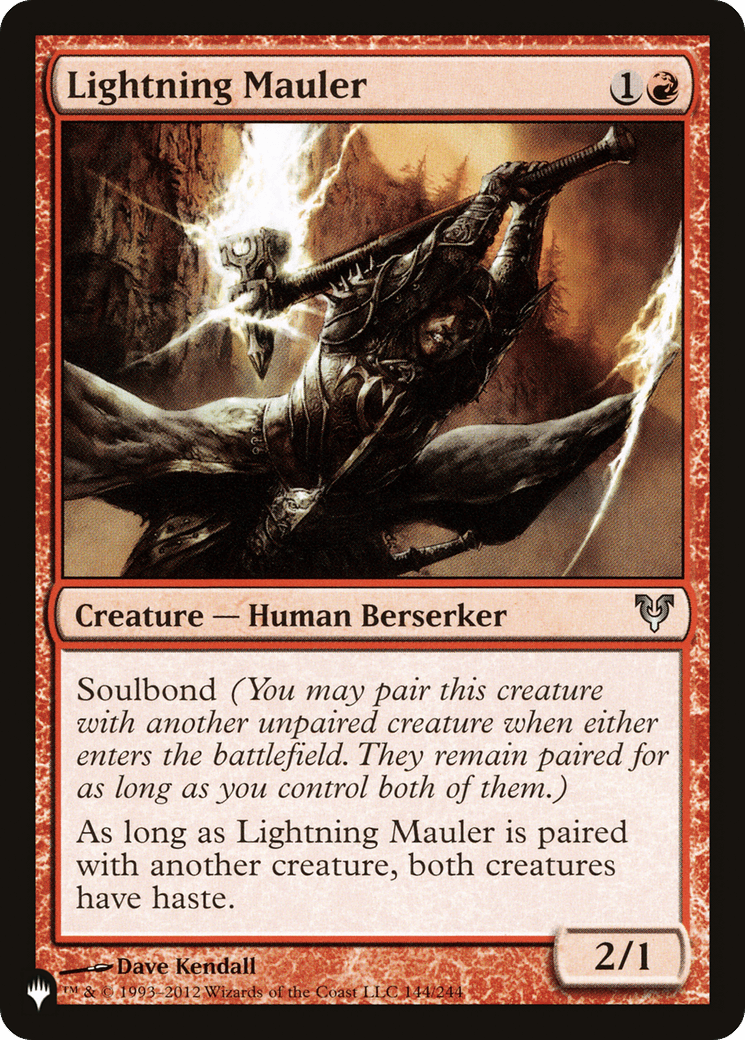 Lightning Mauler [The List] MTG Single Magic: The Gathering  | Multizone: Comics And Games
