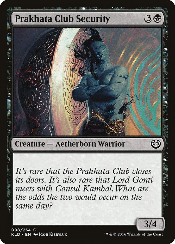 Prakhata Club Security [Kaladesh] MTG Single Magic: The Gathering  | Multizone: Comics And Games