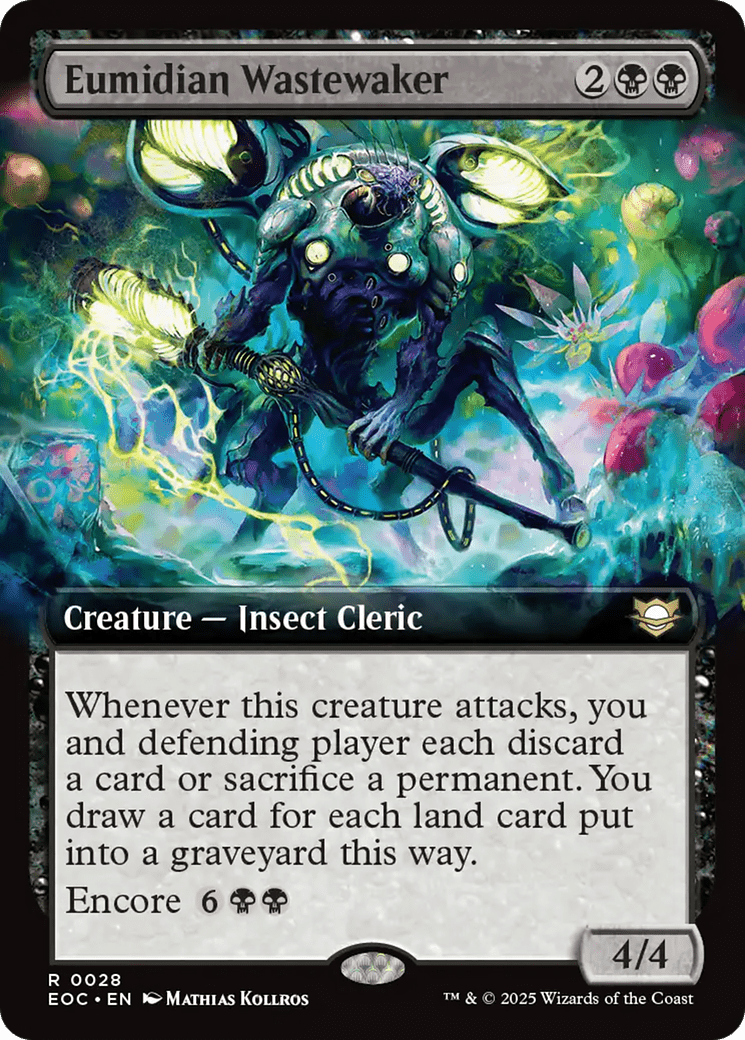 Eumidian Wastewaker (Extended Art) [Edge of Eternities Commander] MTG Single Magic: The Gathering  | Multizone: Comics And Games