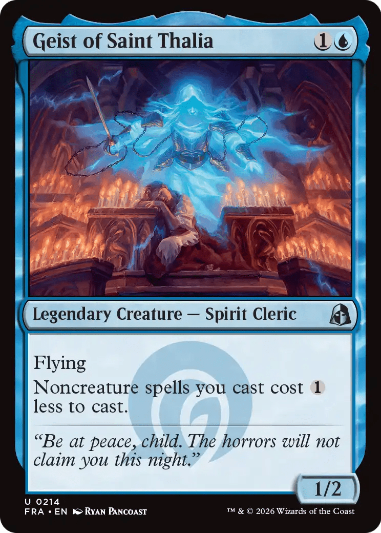 Geist of Saint Thalia [Reality Fracture] MTG Single Magic: The Gathering  | Multizone: Comics And Games