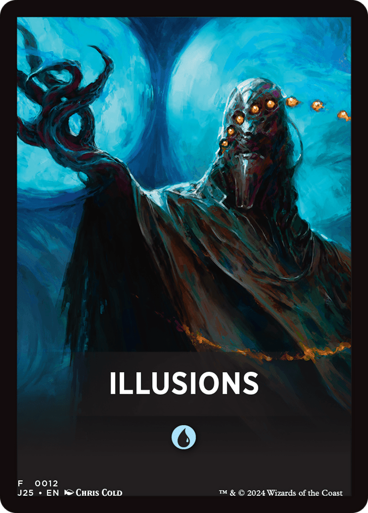 Illusions Theme Card [Foundations Jumpstart Front Cards] MTG Single Magic: The Gathering  | Multizone: Comics And Games