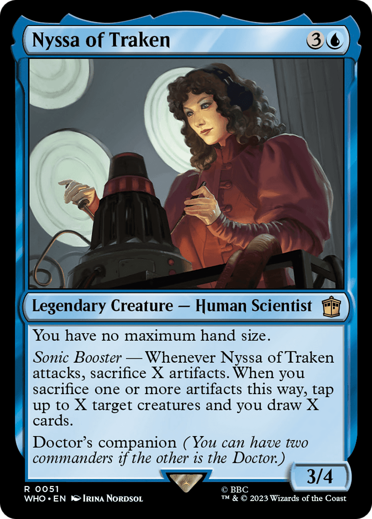 Nyssa of Traken [Doctor Who] MTG Single Magic: The Gathering  | Multizone: Comics And Games