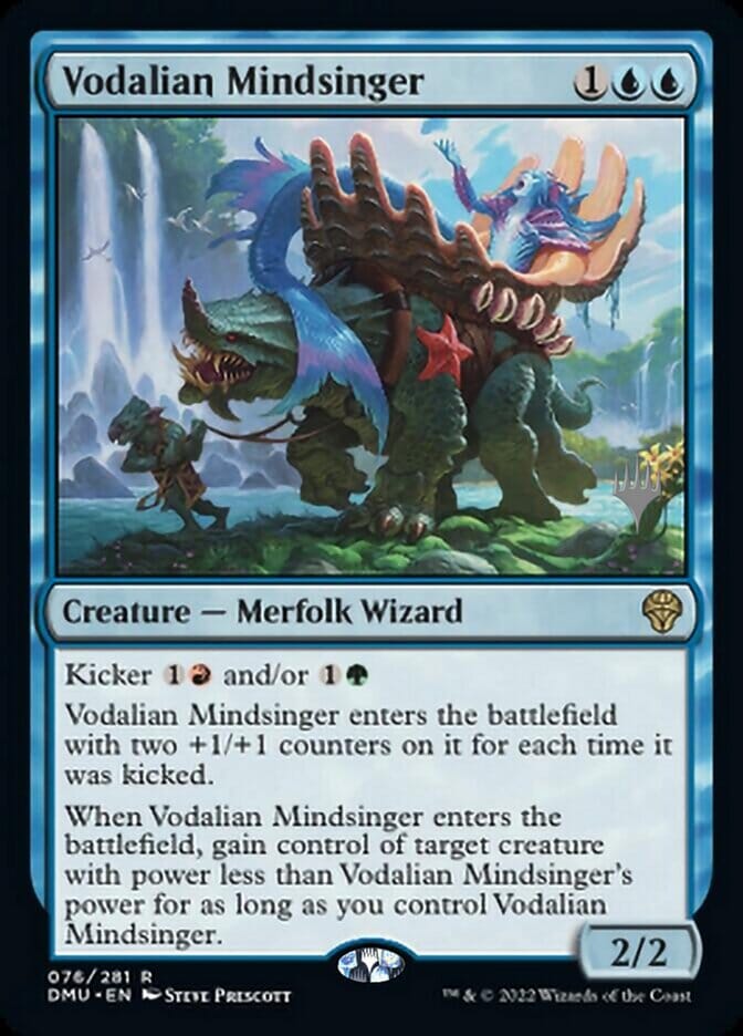 Vodalian Mindsinger (Promo Pack) [Dominaria United Promos] MTG Single Magic: The Gathering  | Multizone: Comics And Games