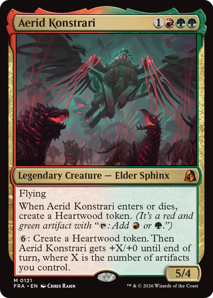 Aerid Konstrari [Reality Fracture] MTG Single Magic: The Gathering  | Multizone: Comics And Games