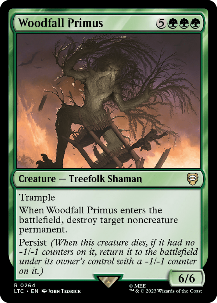 Woodfall Primus [The Lord of the Rings: Tales of Middle-Earth Commander] MTG Single Magic: The Gathering  | Multizone: Comics And Games