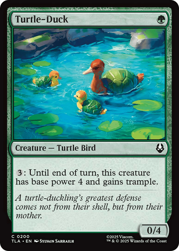 Turtle-Duck [Avatar: The Last Airbender] MTG Single Magic: The Gathering  | Multizone: Comics And Games