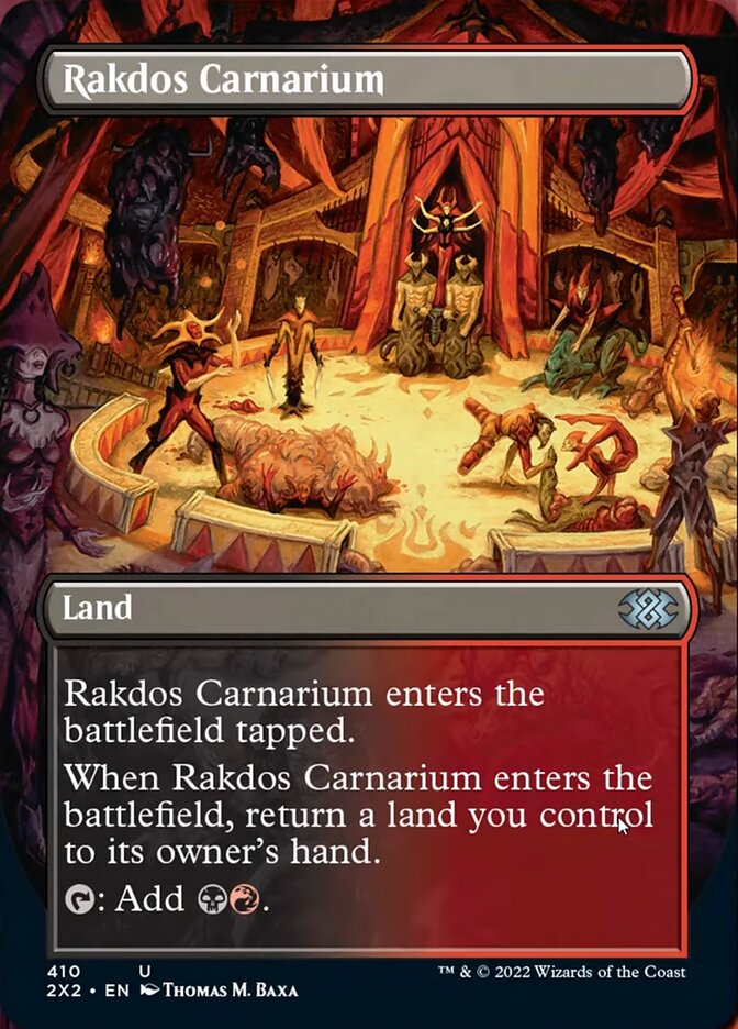 Rakdos Carnarium (Borderless Alternate Art) [Double Masters 2022] | Multizone: Comics And Games