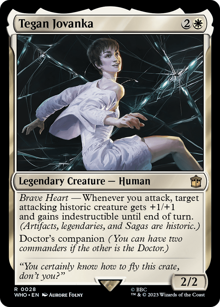 Tegan Jovanka [Doctor Who] MTG Single Magic: The Gathering  | Multizone: Comics And Games