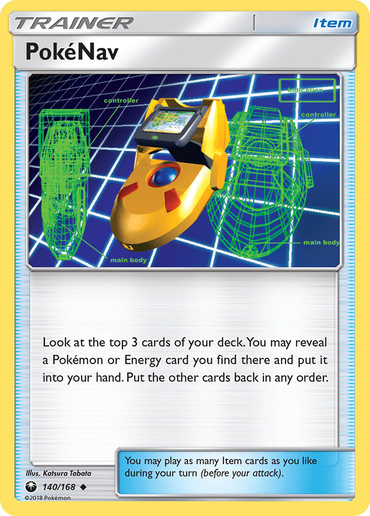 PokeNav (140/168) [Sun & Moon: Celestial Storm] Pokemon Single Pokémon  | Multizone: Comics And Games
