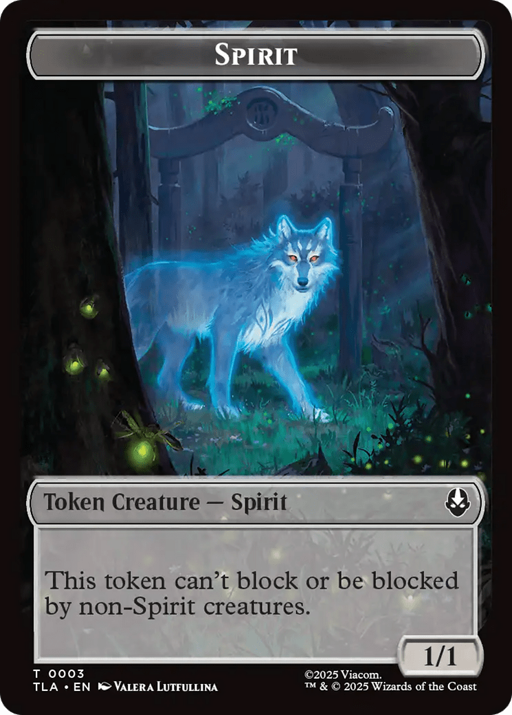 Clue (0015) // spirit (003) Double-Sided Token [Avatar: The Last Airbender Tokens] MTG Single Magic: The Gathering  | Multizone: Comics And Games