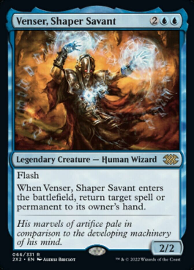Venser, Shaper Savant [Double Masters 2022] MTG Single Magic: The Gathering  | Multizone: Comics And Games