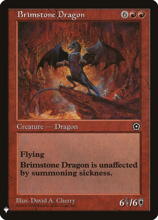Brimstone Dragon [Mystery Booster] MTG Single Magic: The Gathering  | Multizone: Comics And Games