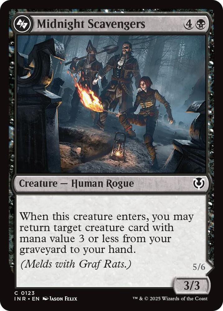 Midnight Scavengers [Innistrad Remastered] MTG Single Magic: The Gathering  | Multizone: Comics And Games