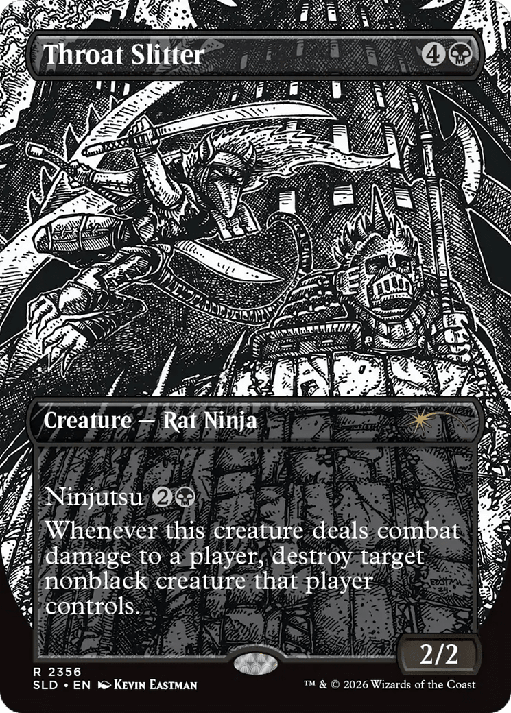 Throat Slitter (2356) [Secret Lair Drop Series] MTG Single Magic: The Gathering  | Multizone: Comics And Games
