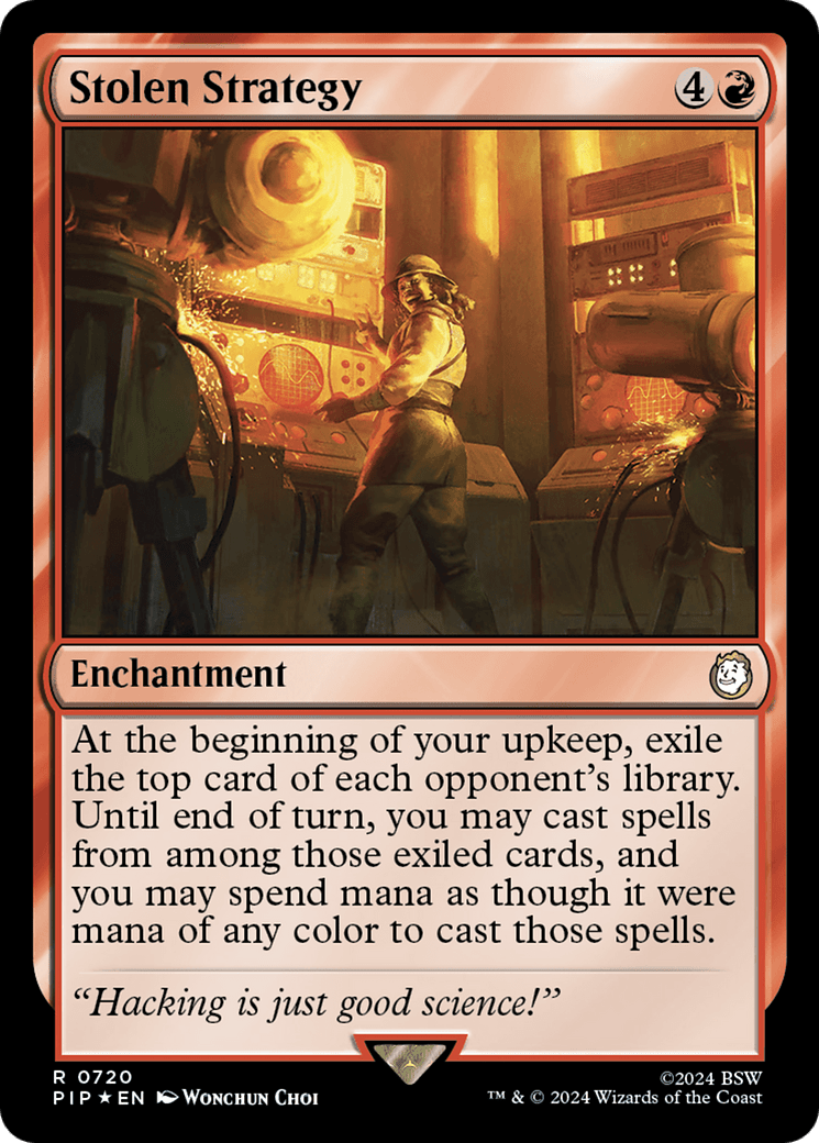 Stolen Strategy (Surge Foil) [Fallout] MTG Single Magic: The Gathering  | Multizone: Comics And Games