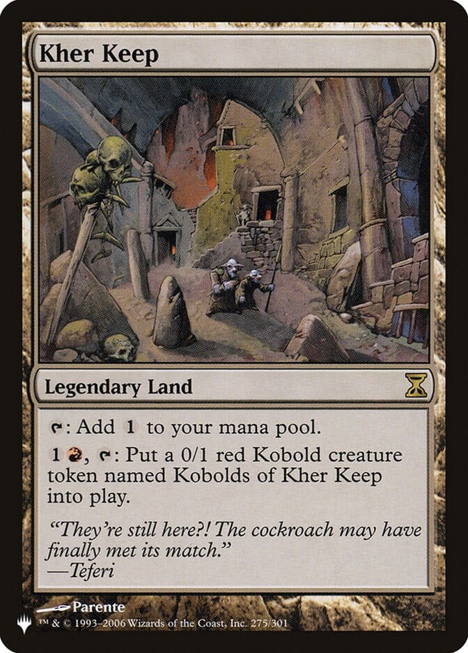 Kher Keep [The List] MTG Single Magic: The Gathering  | Multizone: Comics And Games