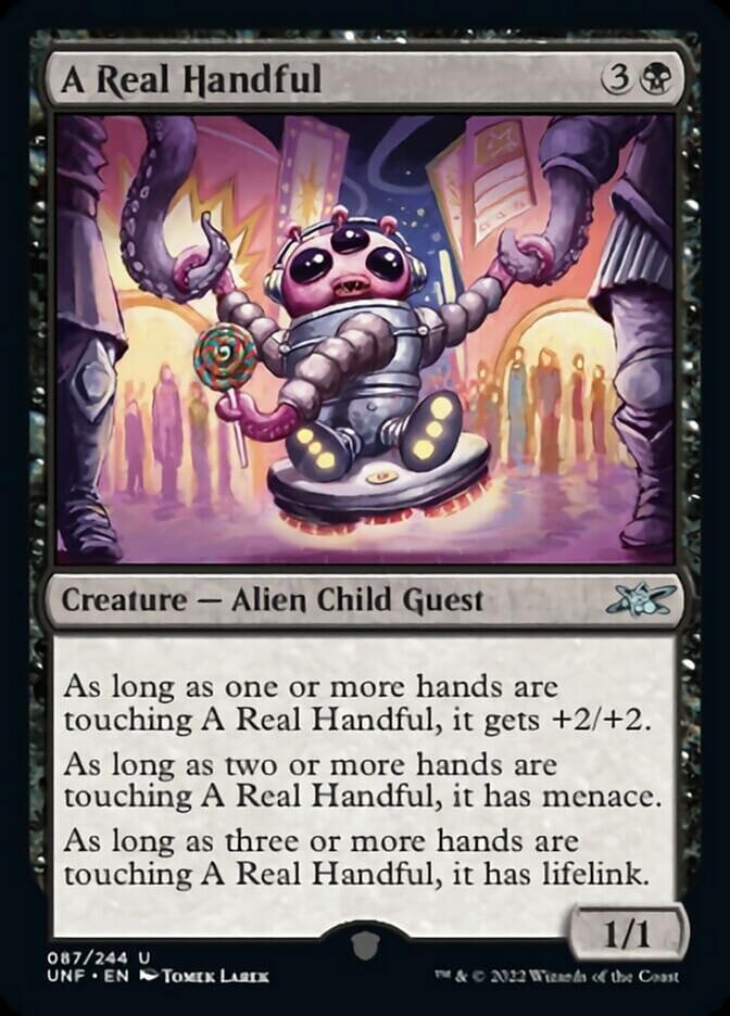 A Real Handful [Unfinity] MTG Single Magic: The Gathering  | Multizone: Comics And Games