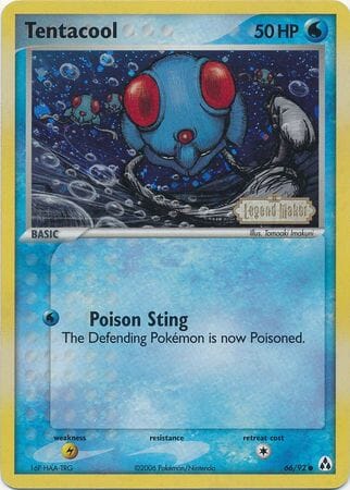 Tentacool (66/92) (Stamped) [EX: Legend Maker] Pokemon Single Pokémon  | Multizone: Comics And Games
