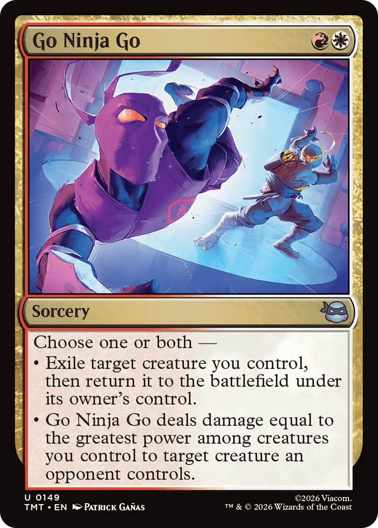 Go Ninja Go [Teenage Mutant Ninja Turtles] MTG Single Magic: The Gathering  | Multizone: Comics And Games