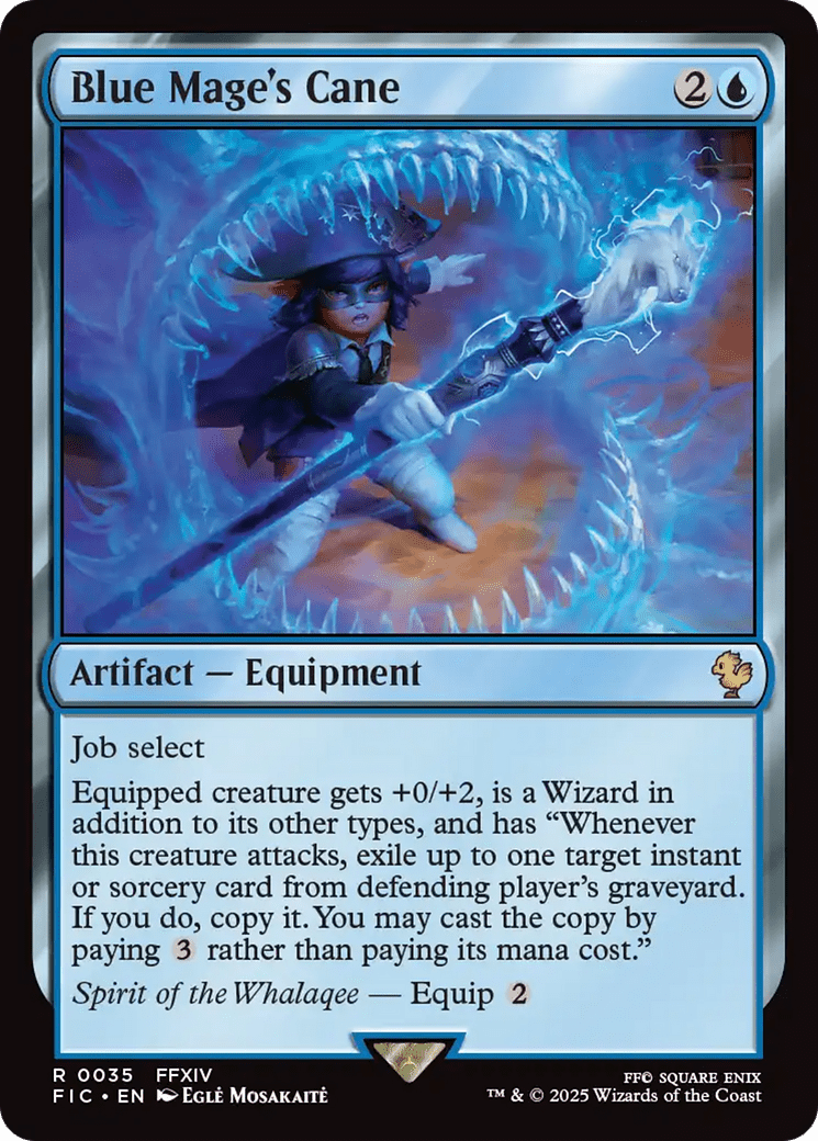 Blue Mage's Cane [FINAL FANTASY Commander] MTG Single Magic: The Gathering  | Multizone: Comics And Games