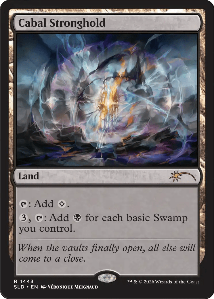 Cabal Stronghold [Secret Lair Drop Series] MTG Single Magic: The Gathering  | Multizone: Comics And Games