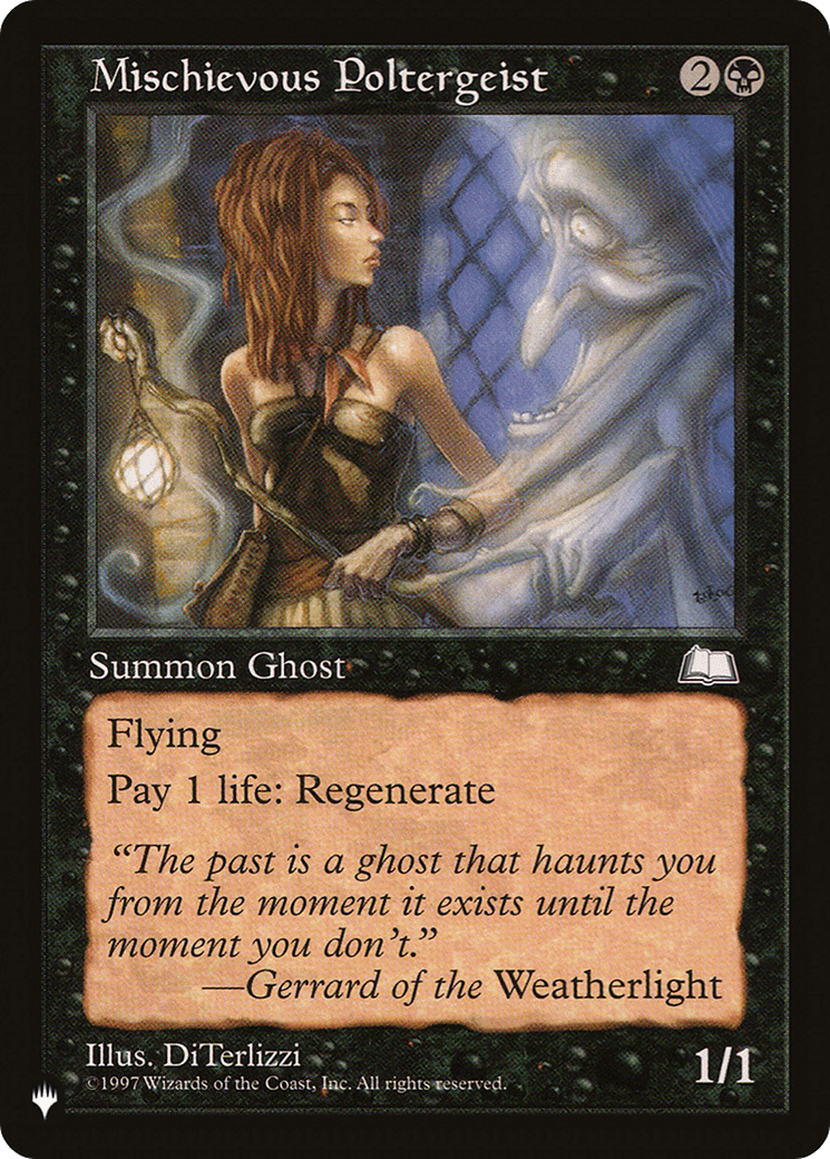 Mischievous Poltergeist [The List] MTG Single Magic: The Gathering  | Multizone: Comics And Games