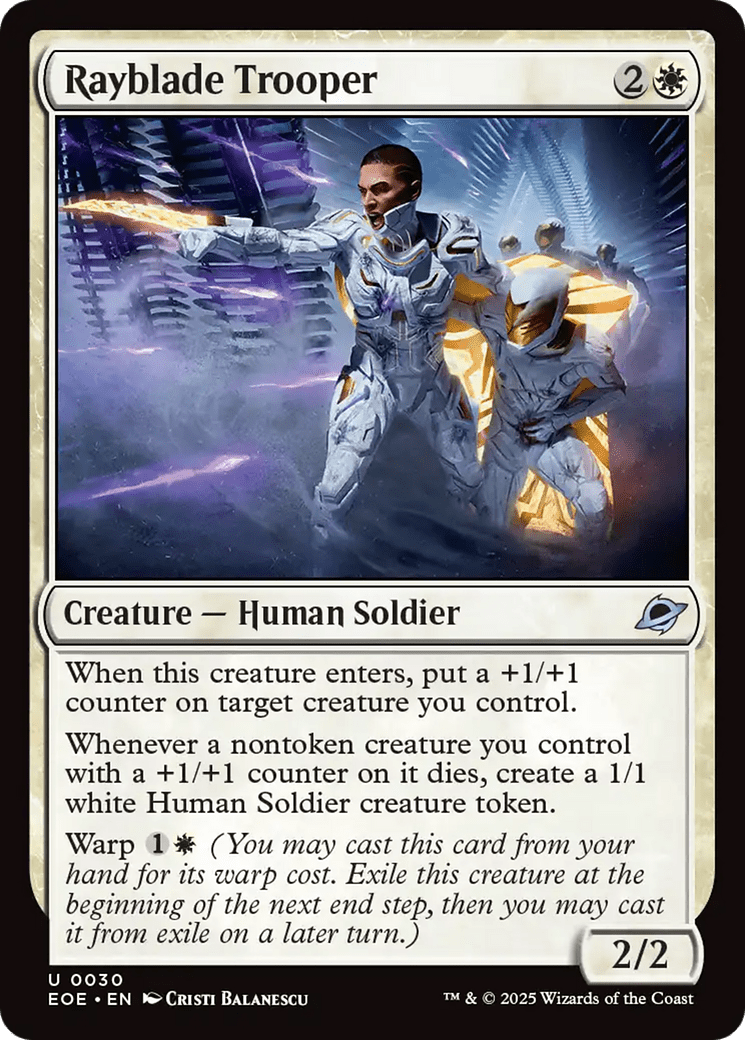 Rayblade Trooper [Edge of Eternities] MTG Single Magic: The Gathering  | Multizone: Comics And Games