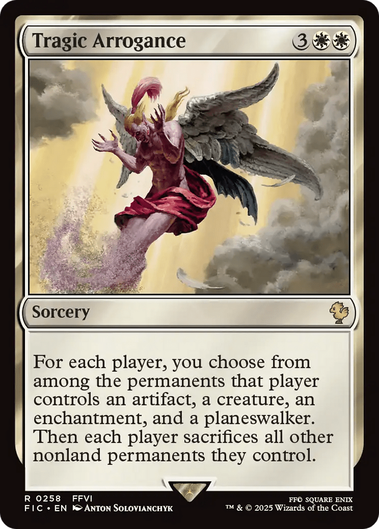 Tragic Arrogance [FINAL FANTASY Commander] MTG Single Magic: The Gathering  | Multizone: Comics And Games