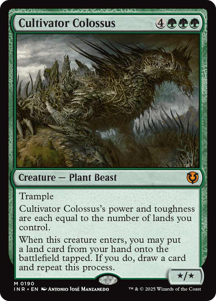 Cultivator Colossus [Innistrad Remastered] MTG Single Magic: The Gathering  | Multizone: Comics And Games