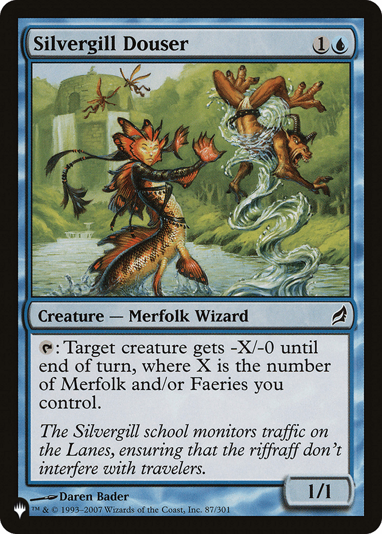 Silvergill Douser [The List] MTG Single Magic: The Gathering  | Multizone: Comics And Games