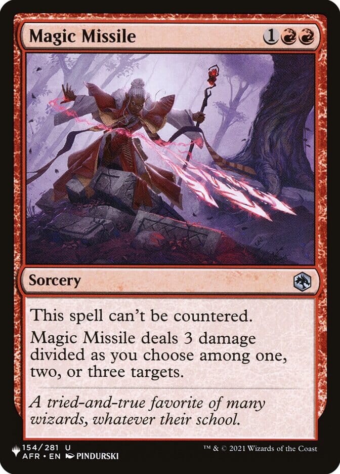 Magic Missile [The List] MTG Single Magic: The Gathering  | Multizone: Comics And Games