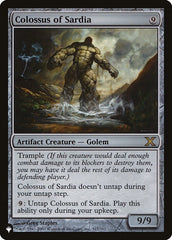 Colossus of Sardia [The List] MTG Single Magic: The Gathering  | Multizone: Comics And Games