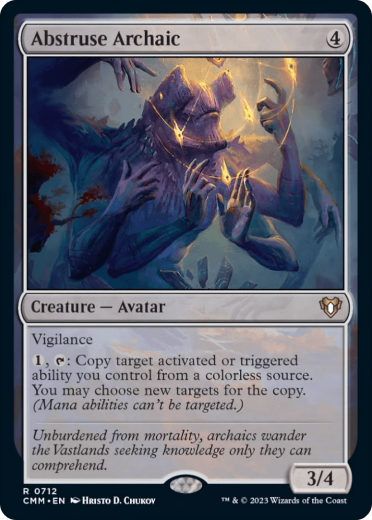 Abstruse Archaic [Commander Masters] MTG Single Magic: The Gathering  | Multizone: Comics And Games