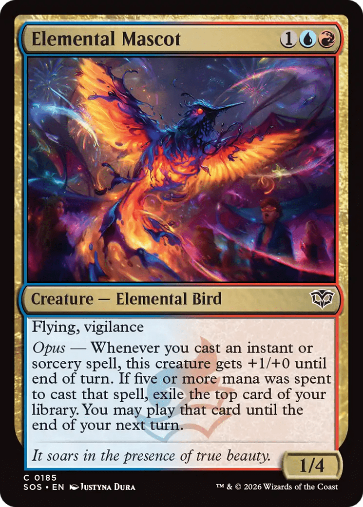 Elemental Mascot [Secrets of Strixhaven] MTG Single Magic: The Gathering  | Multizone: Comics And Games