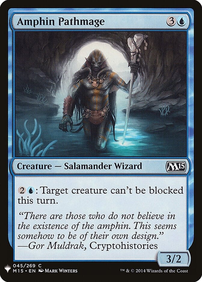 Amphin Pathmage [Mystery Booster] MTG Single Magic: The Gathering  | Multizone: Comics And Games