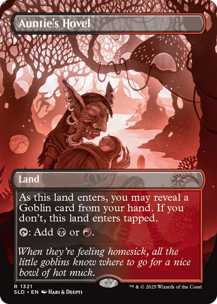Auntie's Hovel (Rainbow Foil) [Secret Lair Drop Series] MTG Single Magic: The Gathering  | Multizone: Comics And Games