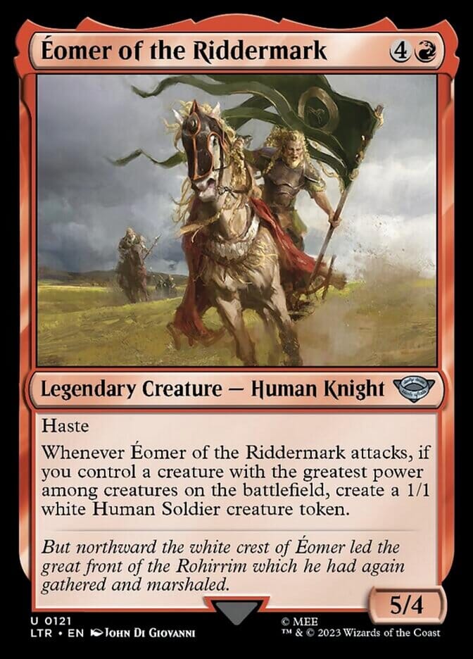 Eomer of the Riddermark [The Lord of the Rings: Tales of Middle-Earth] MTG Single Magic: The Gathering  | Multizone: Comics And Games
