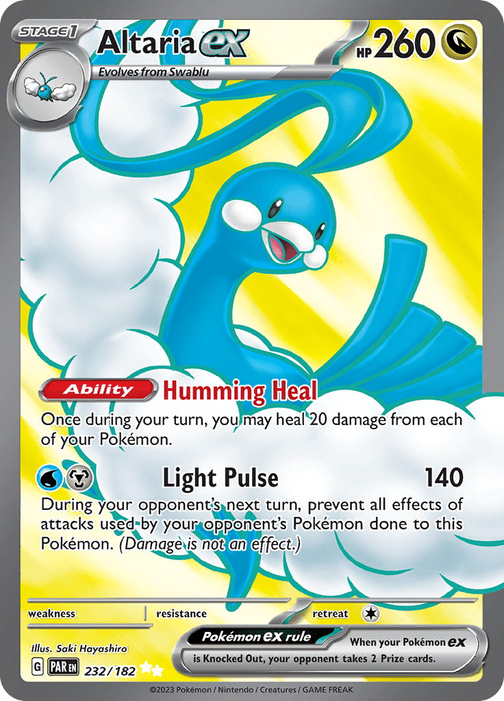 Altaria ex (232/182) [Scarlet & Violet: Paradox Rift] Pokemon Single Pokémon  | Multizone: Comics And Games