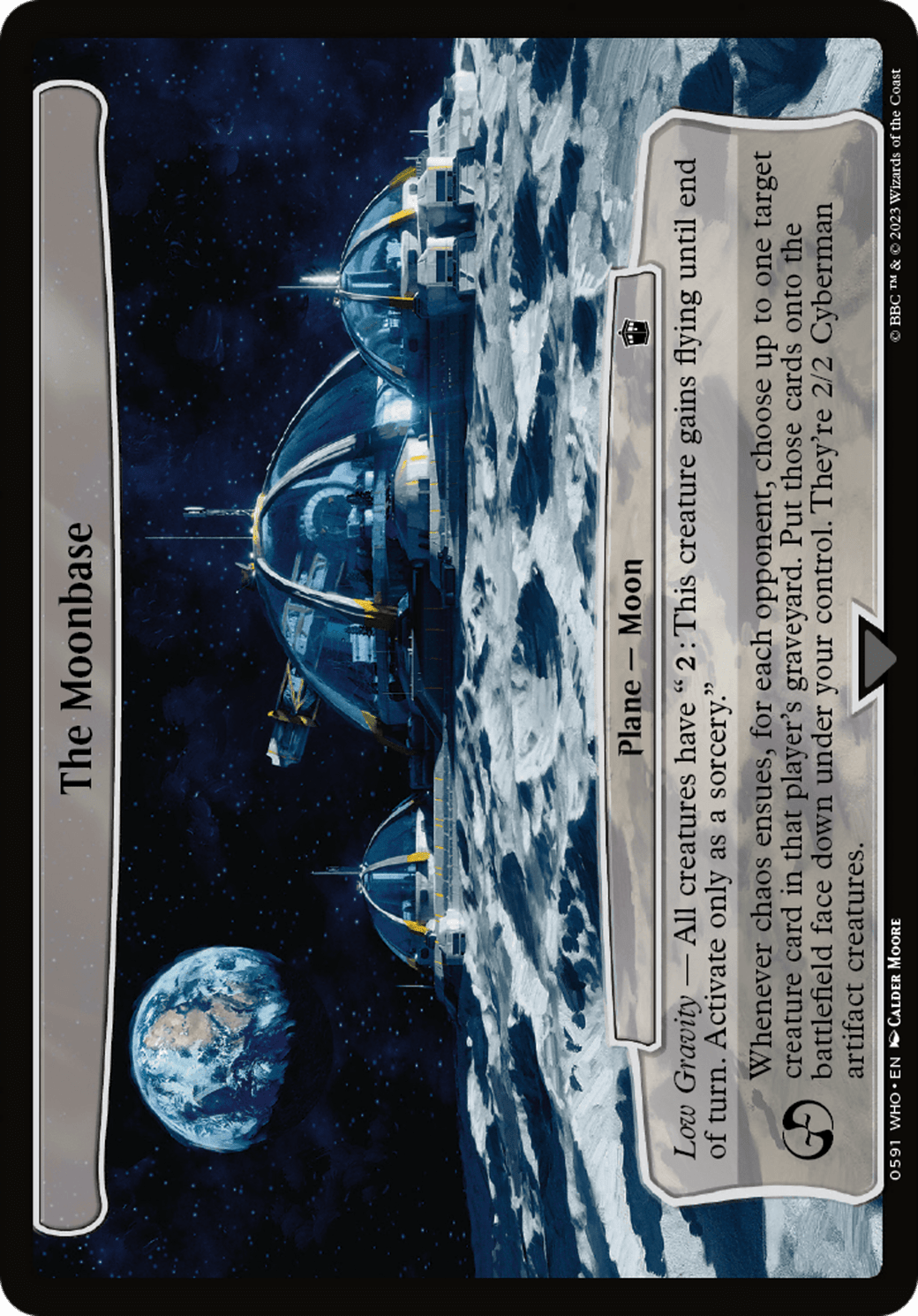 The Moonbase [Doctor Who] MTG Single Magic: The Gathering  | Multizone: Comics And Games