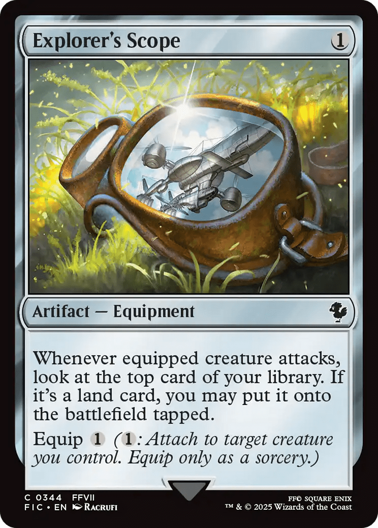 Explorer's Scope [FINAL FANTASY Commander] MTG Single Magic: The Gathering  | Multizone: Comics And Games