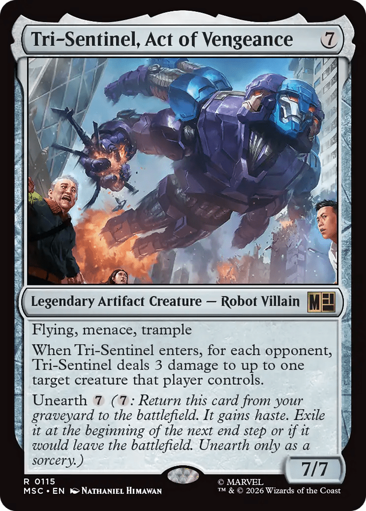 Tri-Sentinel, Act of Vengeance [Marvel Super Heroes Commander] | Multizone: Comics And Games