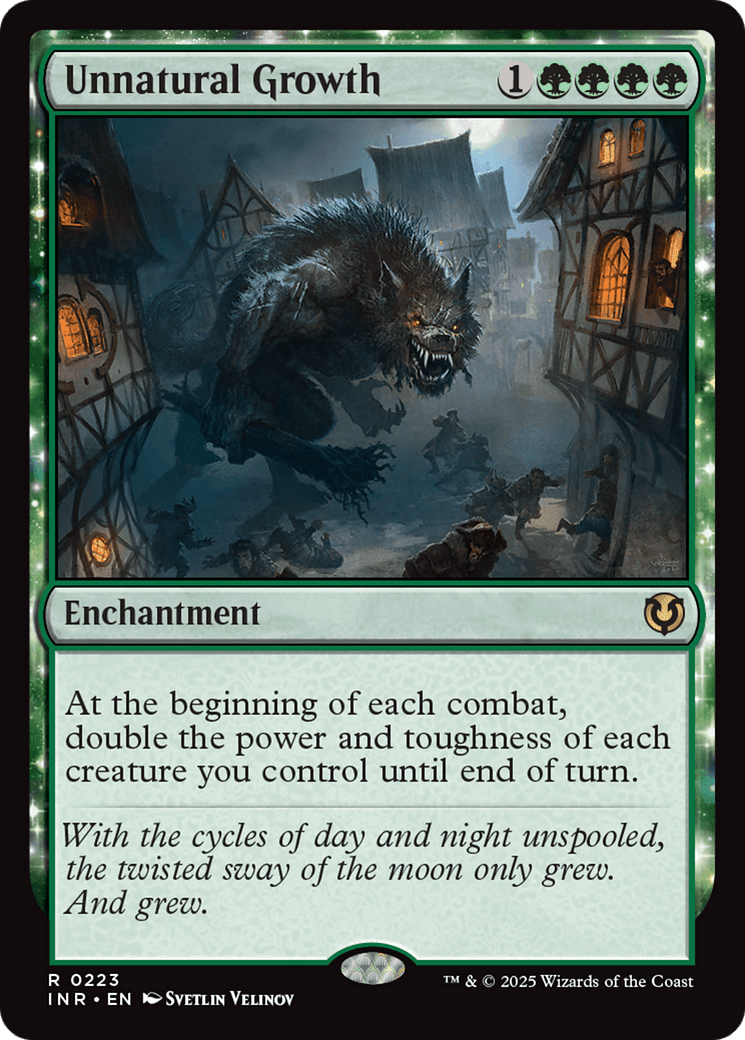 Unnatural Growth [Innistrad Remastered] MTG Single Magic: The Gathering  | Multizone: Comics And Games