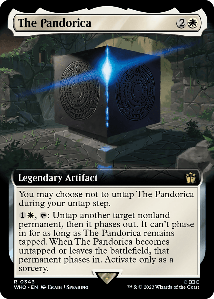 The Pandorica (Extended Art) [Doctor Who] MTG Single Magic: The Gathering  | Multizone: Comics And Games
