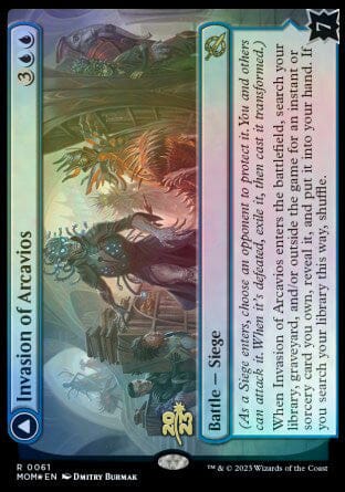 Invasion of Arcavios // Invocation of the Founders [March of the Machine Prerelease Promos] MTG Single Magic: The Gathering  | Multizone: Comics And Games