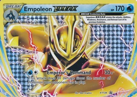 Empoleon BREAK (XY134) (Jumbo Card) [XY: Black Star Promos] Pokemon Single Pokémon  | Multizone: Comics And Games