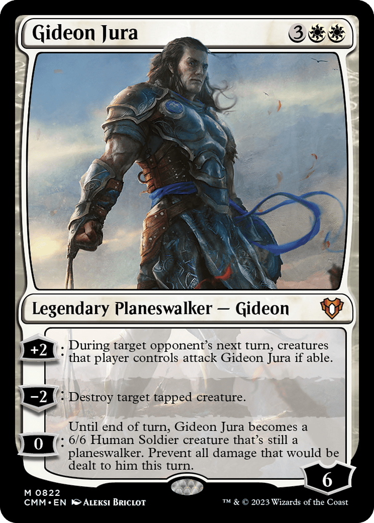 Gideon Jura [Commander Masters] MTG Single Magic: The Gathering  | Multizone: Comics And Games