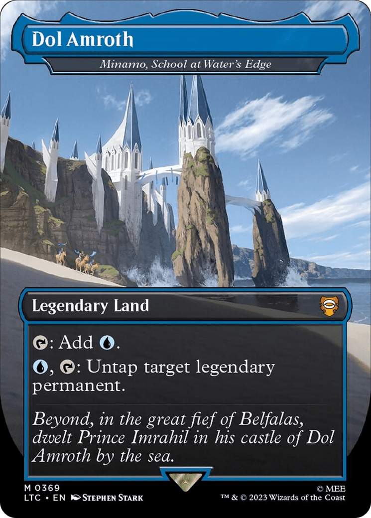 Minamo, School at Water's Edge - Dol Amroth [The Lord of the Rings: Tales of Middle-Earth Commander] MTG Single Magic: The Gathering  | Multizone: Comics And Games